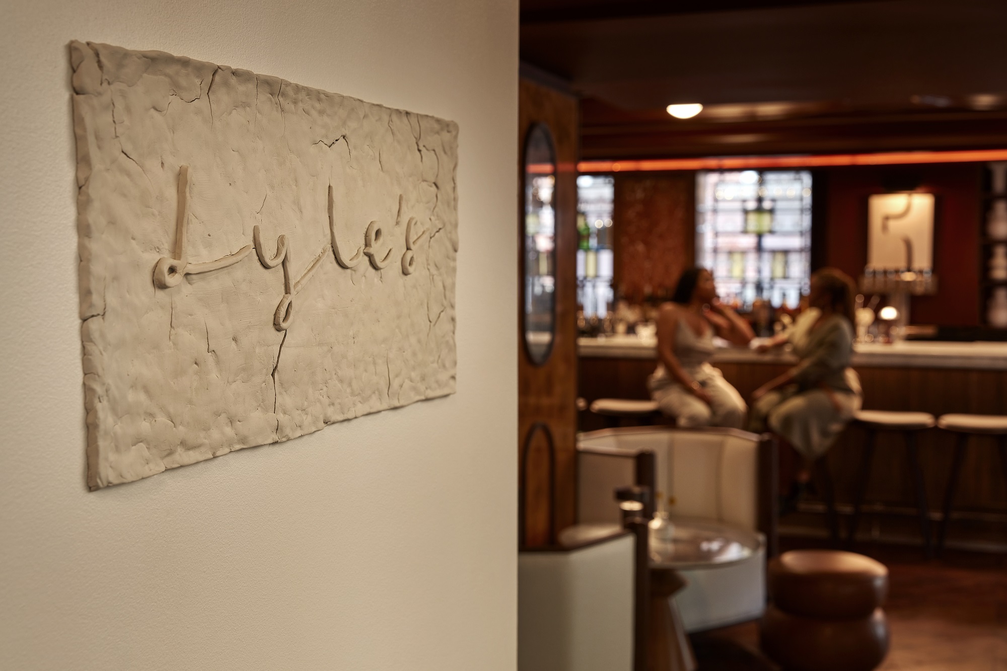 Lyle's Restaurant and Bar sign