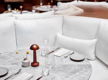 Table set for dinner
